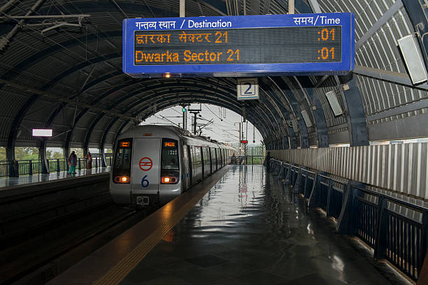 Delhi Metro train network Delhi India